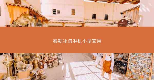 泰勒冰淇淋机小型家用