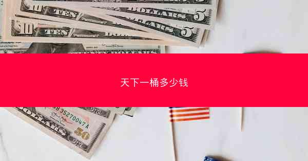 天下一桶多少钱