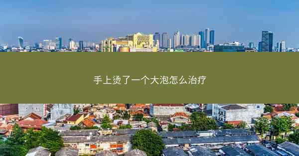 手上烫了一个大泡怎么治疗
