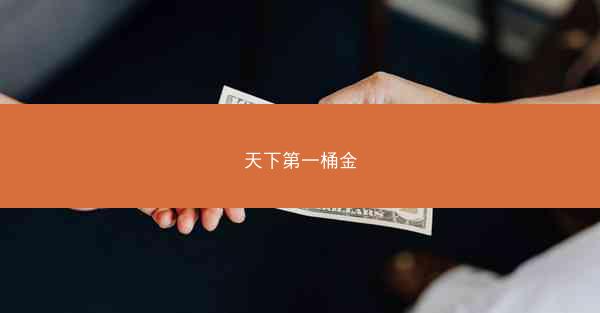 天下第一桶金